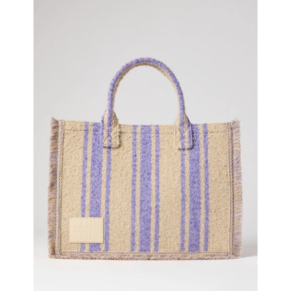 Sandro Striped Kasbah Bag